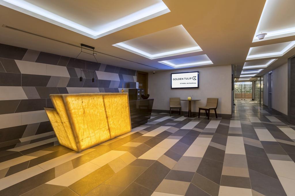 Отель Golden Tulip Istanbul Bayrampasa Экстерьер фото Reception
